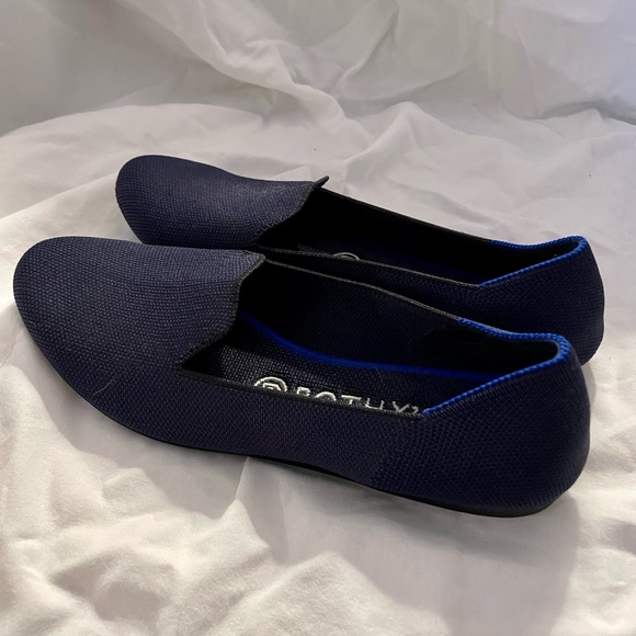 NEW Rothy’s Navy Blue Loafer Flats Size 8.5 - Picture 3 of 7